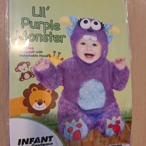 Purple monster costume